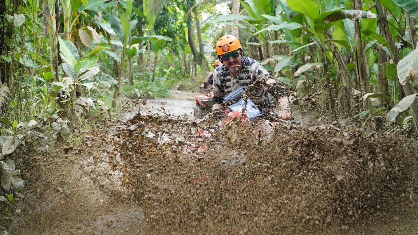 From Ubud: Bali ATV Ride and Ayung River Rafting Combo Tour