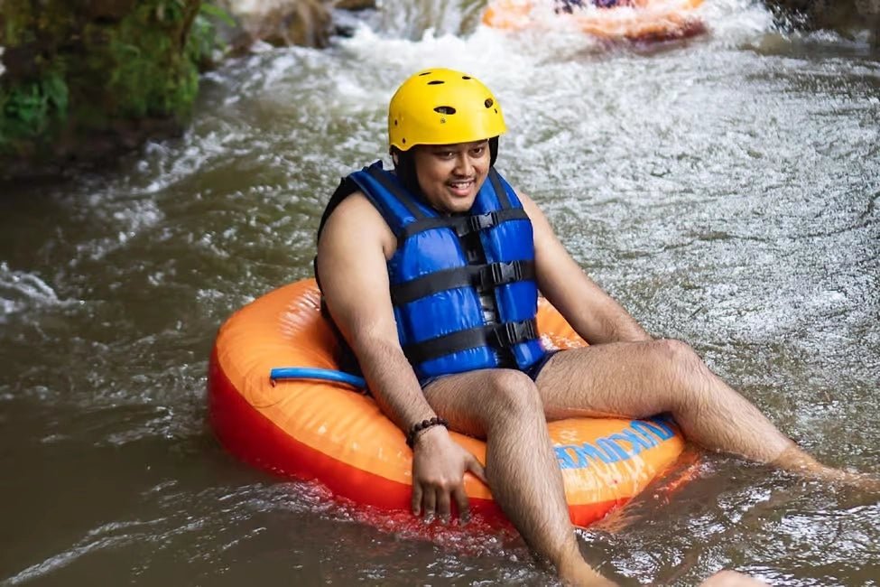 From Ubud: Lazy Cave River Tubing Adventure with Optional ATV or Rice Terrace Tour