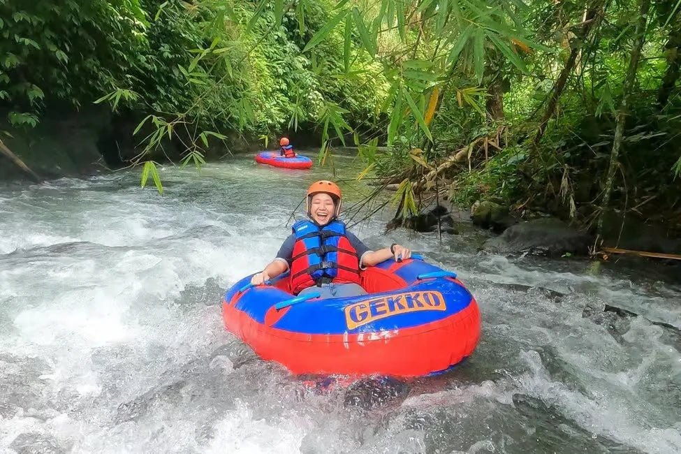 From Ubud: Lazy Cave River Tubing Adventure with Optional ATV or Rice Terrace Tour
