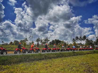From Ubud: Waterfall, Jungle Swing and ATV Gorilla Cave Tour