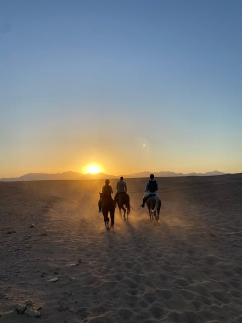 Hurghada: Desert Safari with Horseback Riding, BBQ Dinner and Stargazing Experience