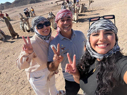 Hurghada: Desert Safari with Quad Bike, Dune Buggy, Camel Ride & Bedouin Village Experience