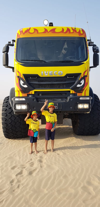 Doha: Monster Bus Tour in Sealine Desert