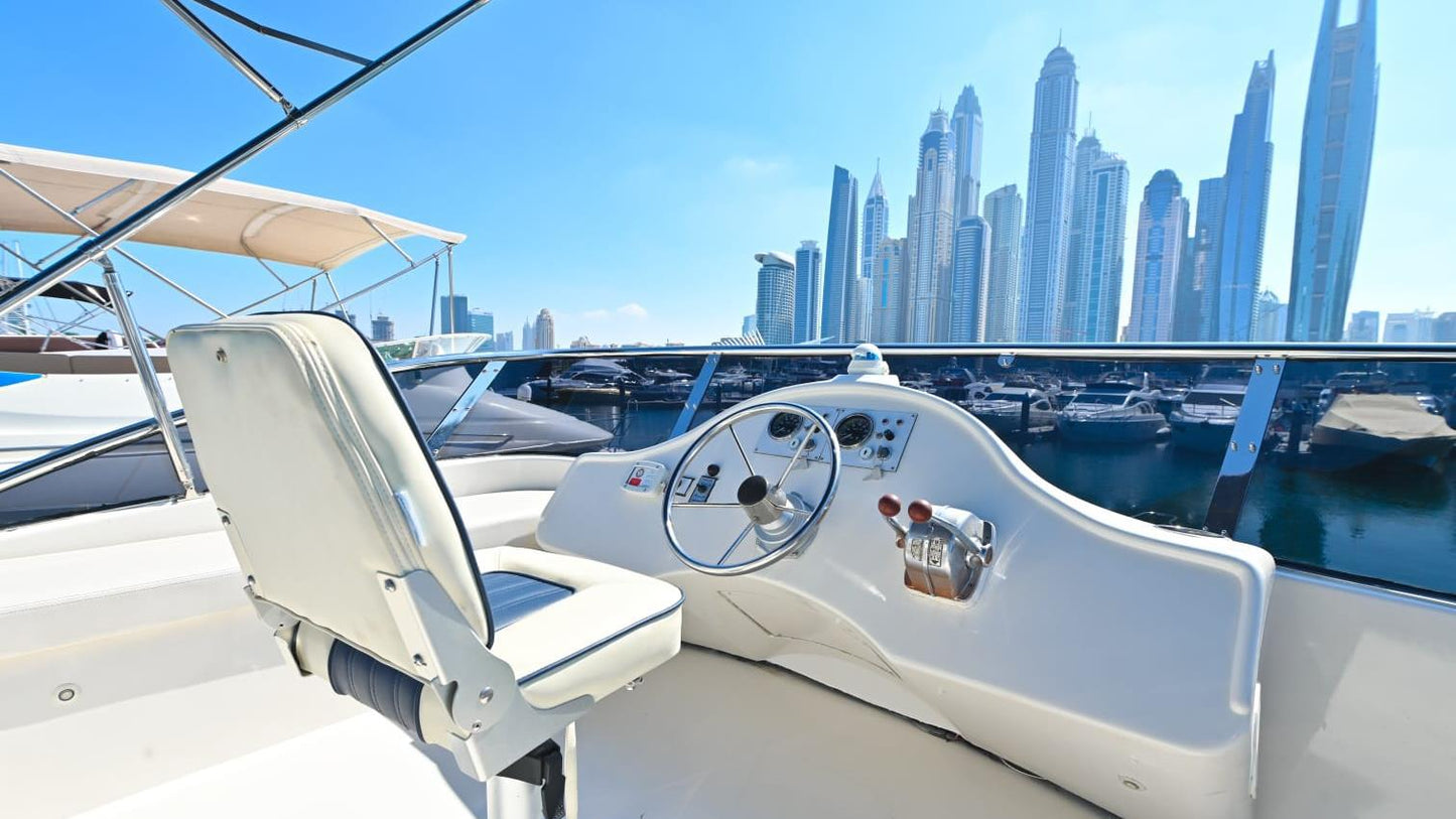 Dubaj: Prywatna wycieczka jachtem 45FT