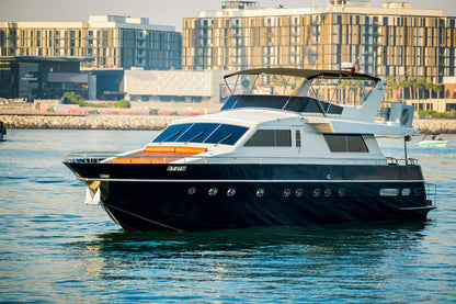 Dubai: 80 ft Azimut privéjachtverhuur