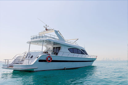 Dubái: tour privado en yate de 82 pies