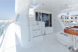 Dubai: Tour Privato in Yacht da 82 Piedi