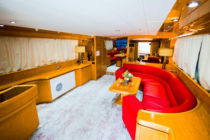 Dubai: 80 ft Azimut privéjachtverhuur