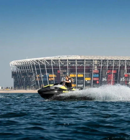 Doha: Jet Ski Tour to Al Safliyah Island with a guide