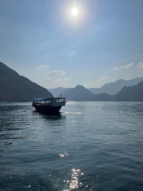 Khasab: Half - Day Dhow Cruise with Dolphin Watching and Telegraph Island Swim