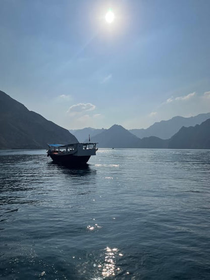 Khasab: Half - Day Dhow Cruise with Dolphin Watching and Telegraph Island Swim
