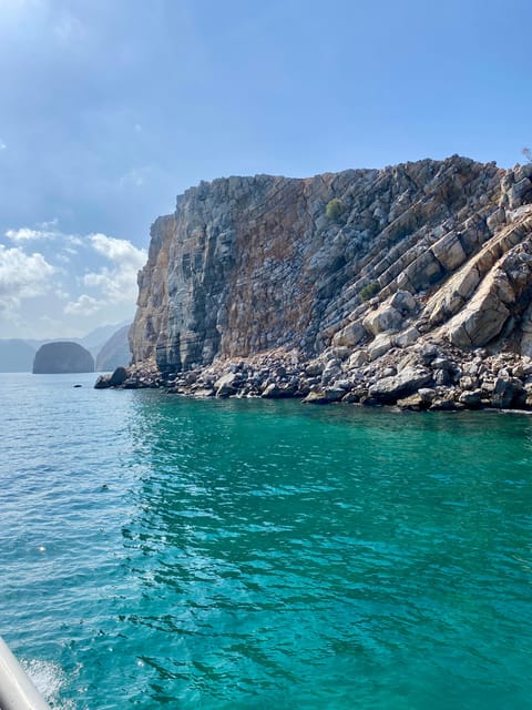 Khasab: Half - Day Dhow Cruise with Dolphin Watching and Telegraph Island Swim