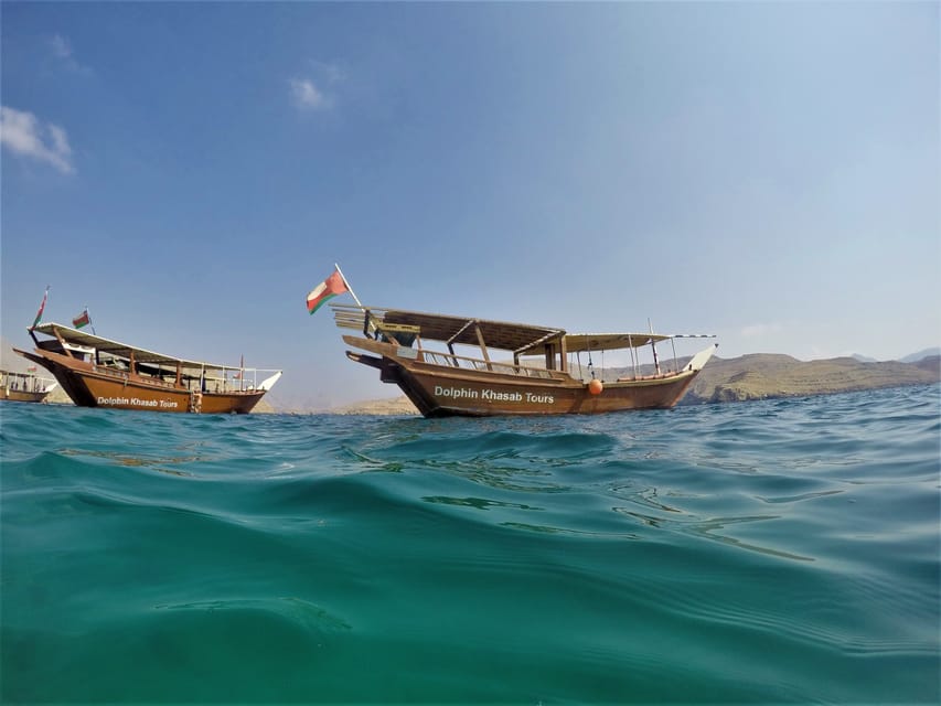 Khasab: Half - Day Dhow Cruise with Dolphin Watching and Telegraph Island Swim