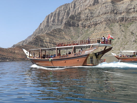 Khasab: Half - Day Dhow Cruise with Dolphin Watching and Telegraph Island Swim