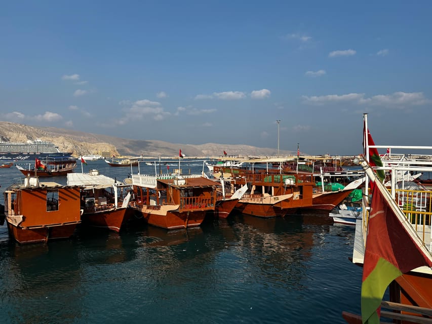 Khasab: Half - Day Dhow Cruise with Dolphin Watching and Telegraph Island Swim