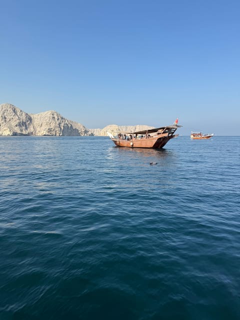 Khasab: Half - Day Dhow Cruise with Dolphin Watching and Telegraph Island Swim