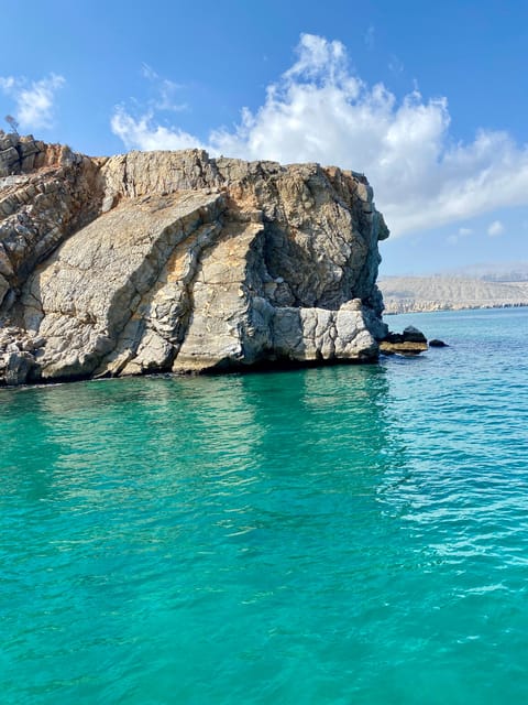 Khasab: Half - Day Dhow Cruise with Dolphin Watching and Telegraph Island Swim