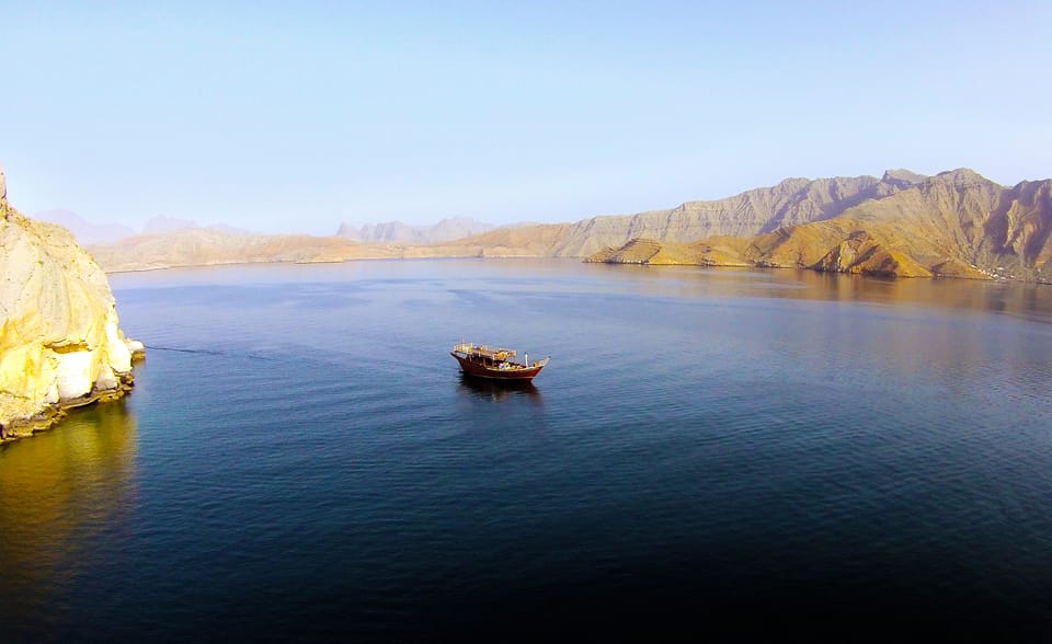 Khasab: Half - Day Dhow Cruise with Dolphin Watching and Telegraph Island Swim