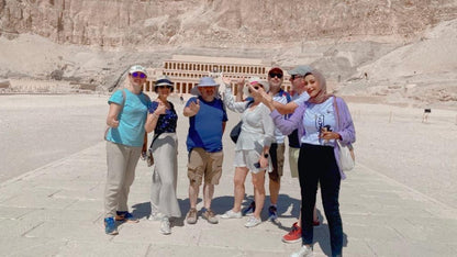 Luxor: Private Full - Day Hot Air Balloon, East and West Bank Tour