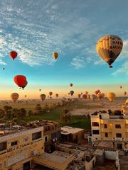 Luxor: Sunrise Hot Air Balloon Flight over the West Bank