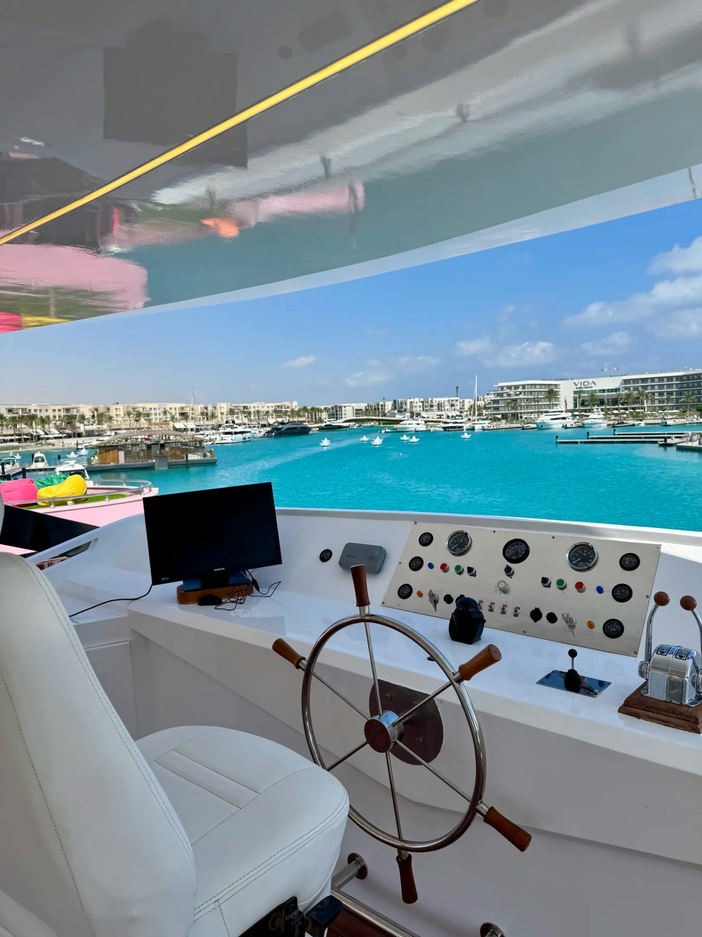 Marassi: Private Luxury Yacht Trip with Swimming and Optional Lunch in North Coast