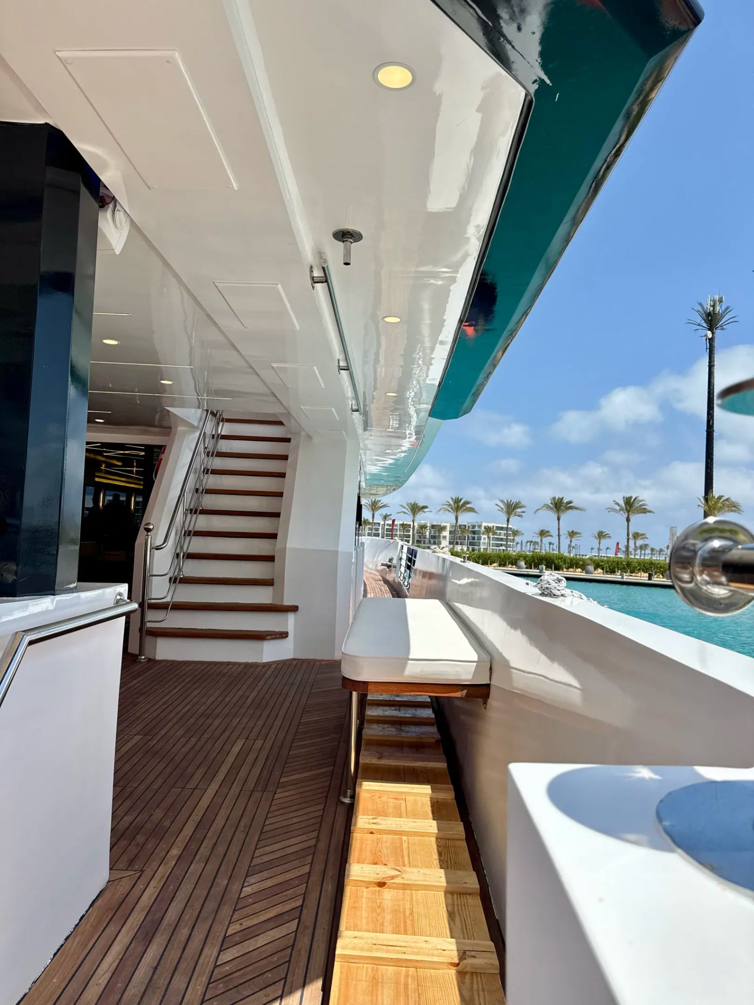 Marassi: Private Luxury Yacht Trip with Swimming and Optional Lunch in North Coast