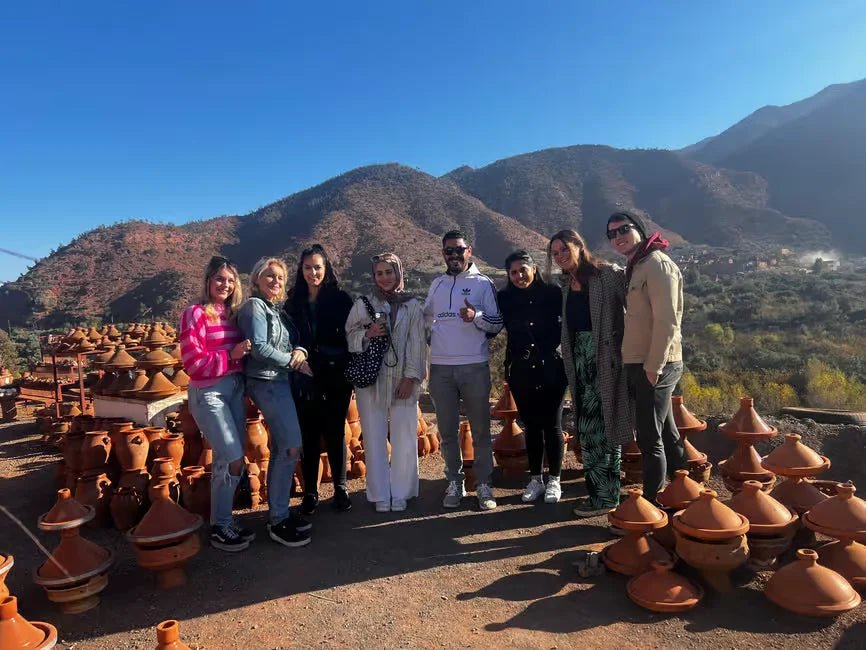 Marrakech: Full - Day Tour to Ourika Valley, Atlas Mountains and Waterfalls
