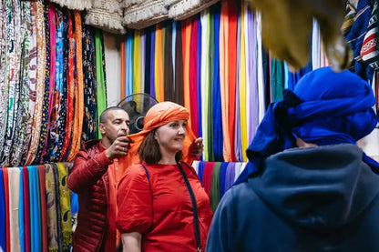 Marrakech: Guided Walking Tour of Souks with Optional Hotel Pickup