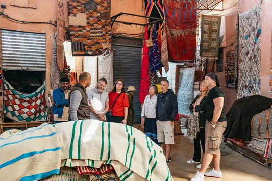 Marrakech: Guided Walking Tour of Souks with Optional Hotel Pickup