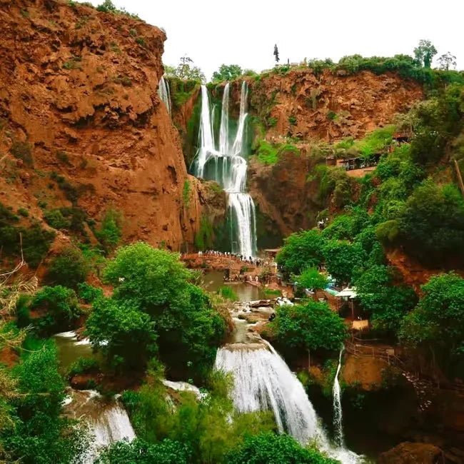 Marrakech: Ouzoud Waterfalls Day Trip with Hike, Boat Ride and Lunch