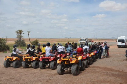 Marrakech: Palmeraie Quad Bike Tour with Berber Village Stop