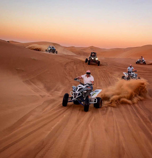 Dubai: passeio de quadriciclo e quadriciclo no deserto de Dubai