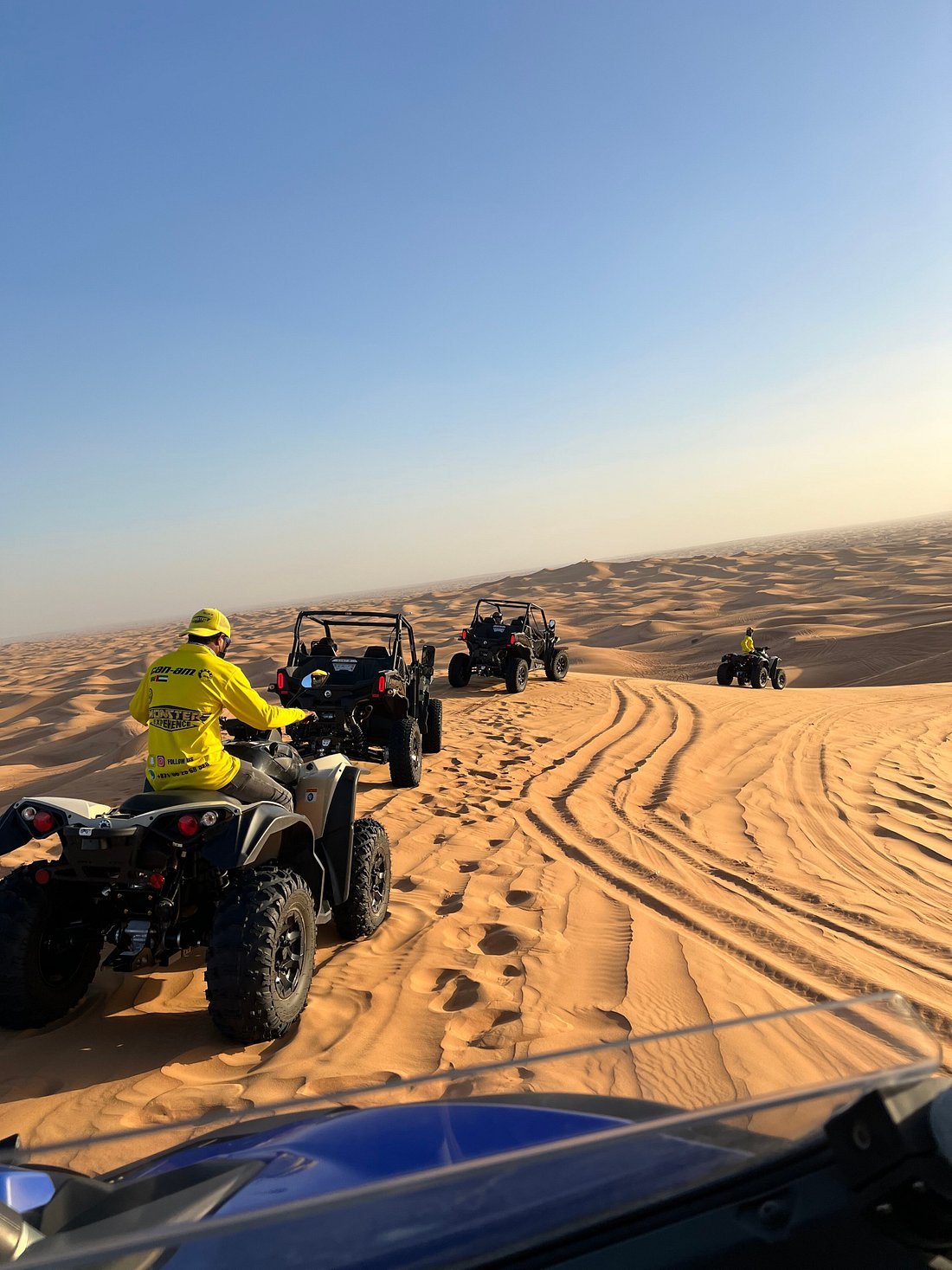 Dubai: Yamaha Grizzly 350cc ATV-tur