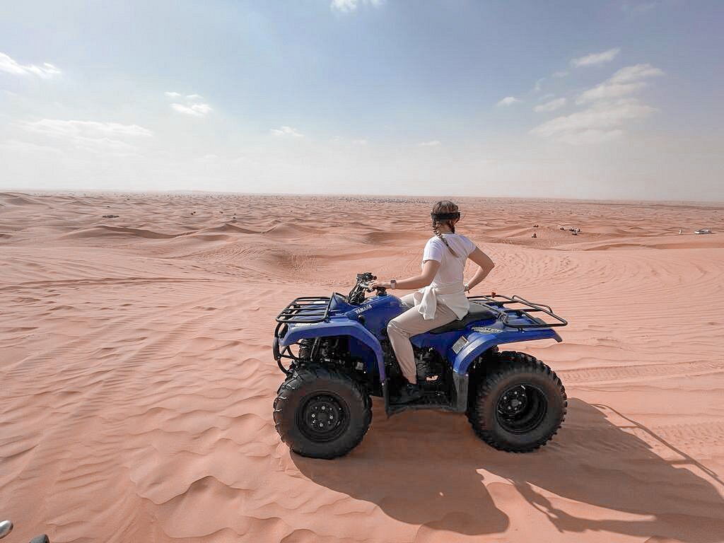 Dubai: Yamaha Grizzly 350cc ATV-tur
