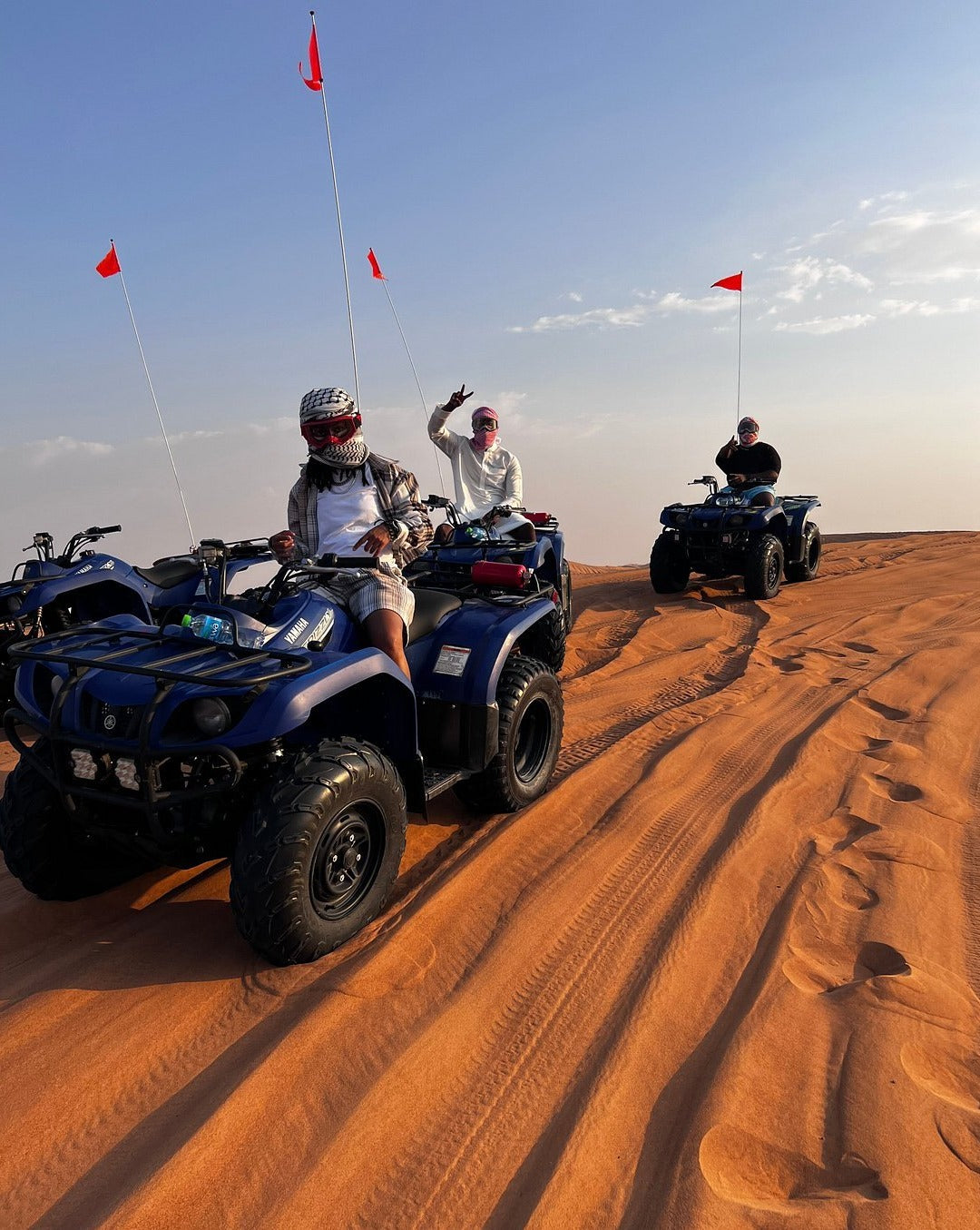 Dubai: Yamaha Grizzly 350cc ATV-tur