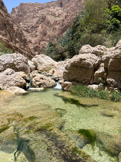 Muscat: Private Wadi Shab Hike & Bimmah Sinkhole Tour with Lunch