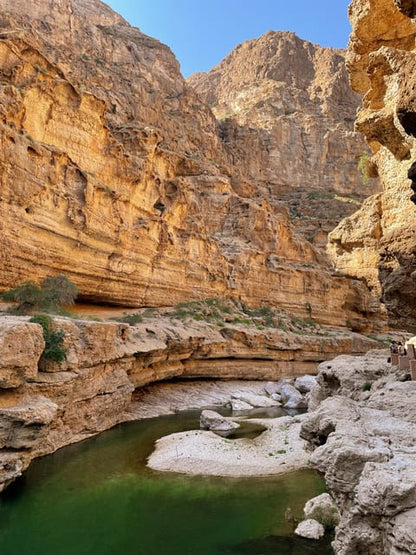 Muscat: Wadi Shab and Bimmah Sinkhole Full - Day Tour