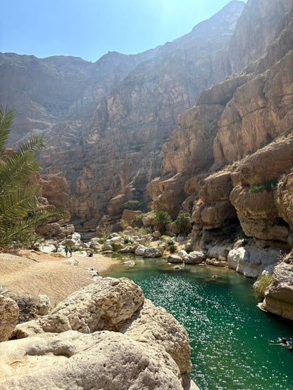 Muscat: Wadi Shab and Bimmah Sinkhole Full - Day Tour