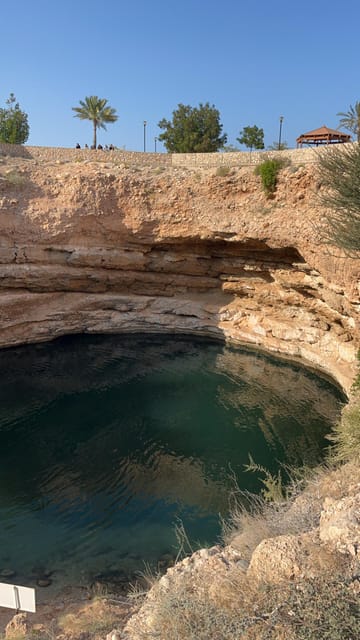 Muscat: Wadi Shab and Bimmah Sinkhole Full - Day Tour