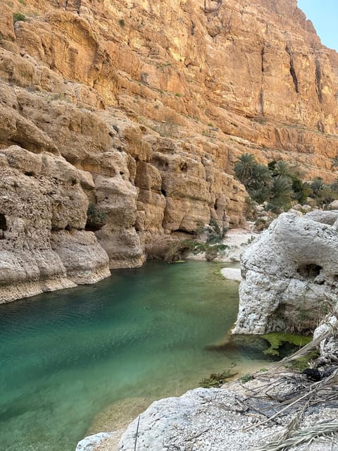 Muscat: Wadi Shab and Bimmah Sinkhole Full - Day Tour