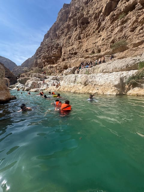 Muscat: Wadi Shab and Bimmah Sinkhole Full - Day Tour