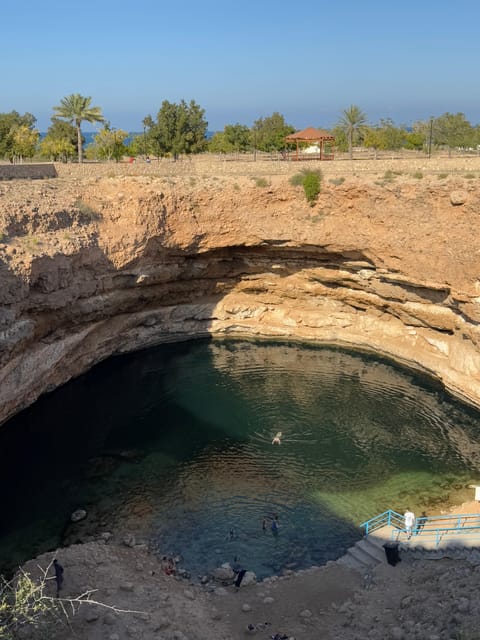 Muscat: Wadi Shab and Bimmah Sinkhole Full - Day Tour
