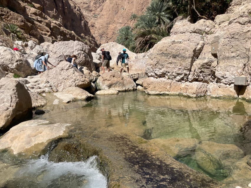 Muscat: Wadi Shab and Bimmah Sinkhole Full - Day Tour