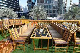 Dubai Marina: cina croaziera intr-o barca traditionala