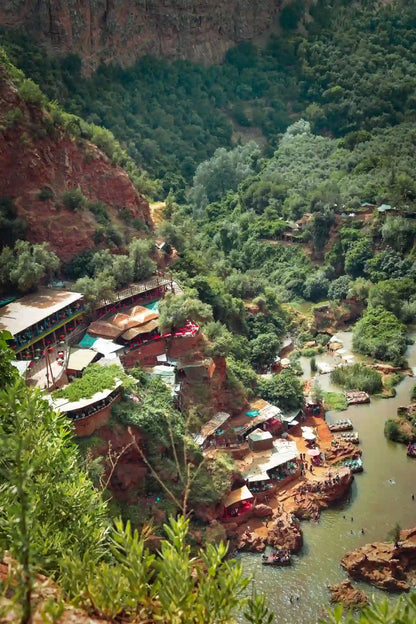 Dari Marrakech: Wisata Sehari Air Terjun Ouzoud dan Naik Perahu
