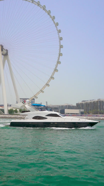 Dubai: Privatvermietung einer Wukong 68-Fuß-Luxusyacht