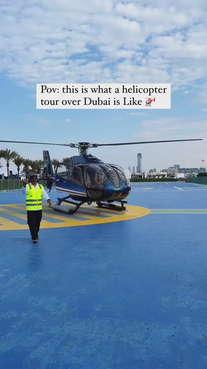 Dubai: passeio turístico de helicóptero saindo de The Palm