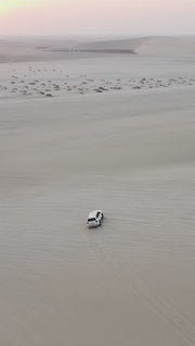 Doha : Safari privé dans le désert en 4x4 d'une demi-journée, balade à dos de chameau et à cheval arabe
