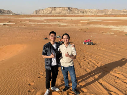 Riyadh: Red Sand Dunes Desert Tour with Camel and Quad Rides