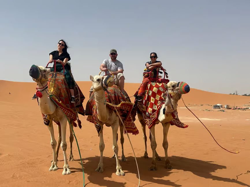Riyadh: Red Sand Dunes Desert Tour with Camel and Quad Rides